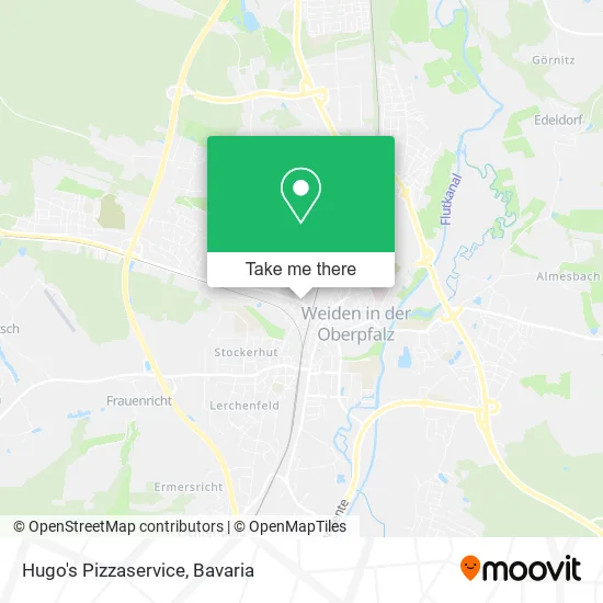 Карта Hugo's Pizzaservice