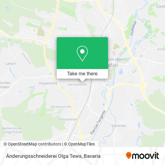 Änderungsschneiderei Olga Tews map