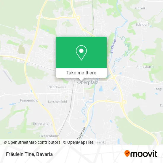 Карта Fräulein Tine
