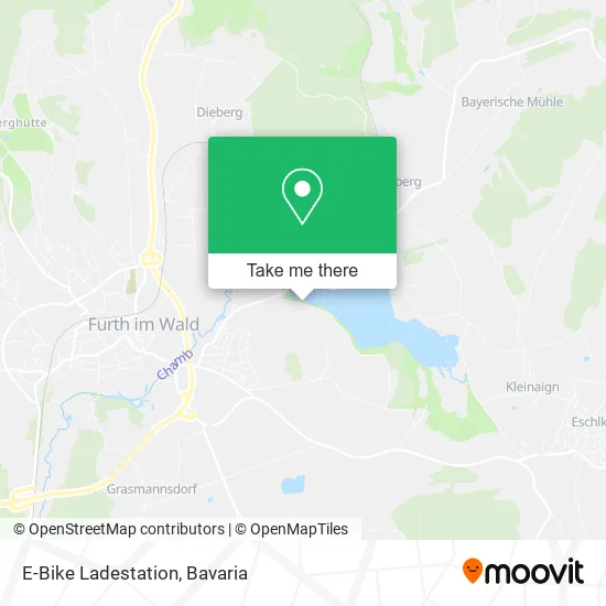 Карта E-Bike Ladestation