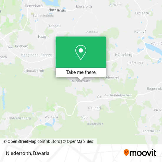 Карта Niederroith