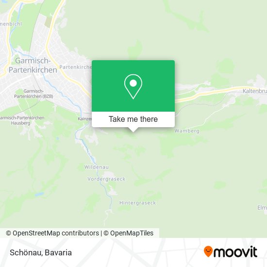 Schönau map