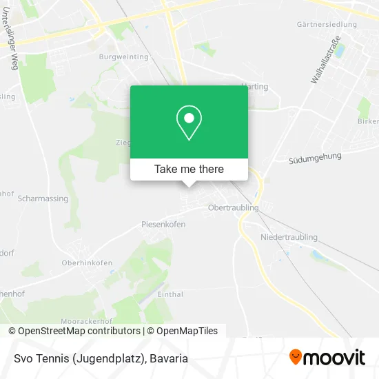 Карта Svo Tennis (Jugendplatz)