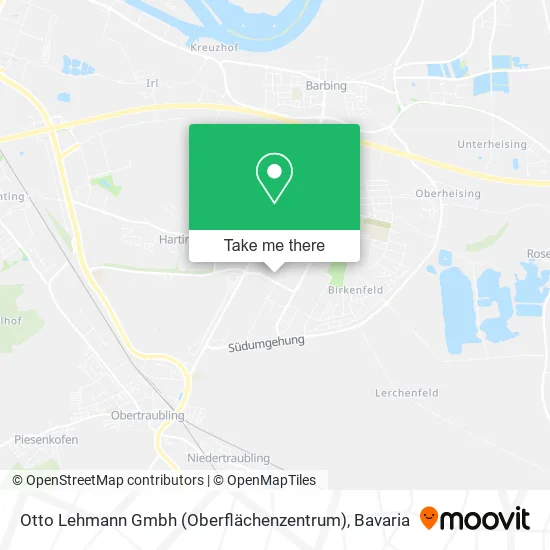 Карта Otto Lehmann Gmbh (Oberflächenzentrum)