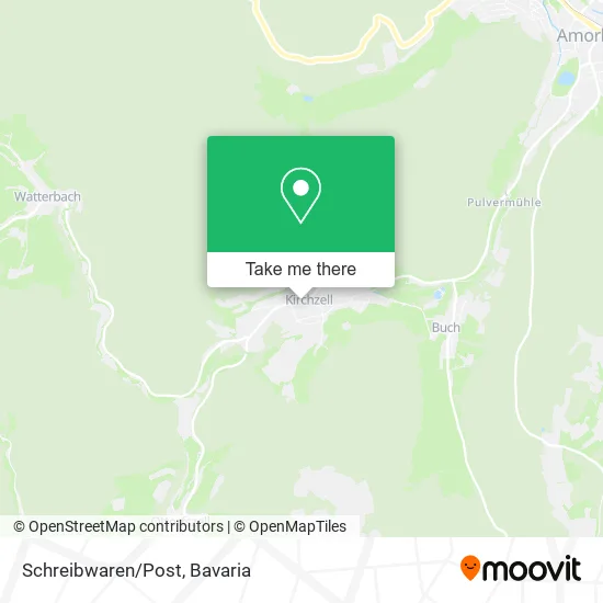 Карта Schreibwaren/Post