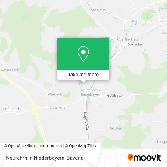 Карта Neufahrn In Niederbayern