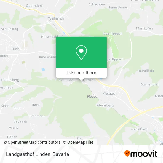 Карта Landgasthof Linden