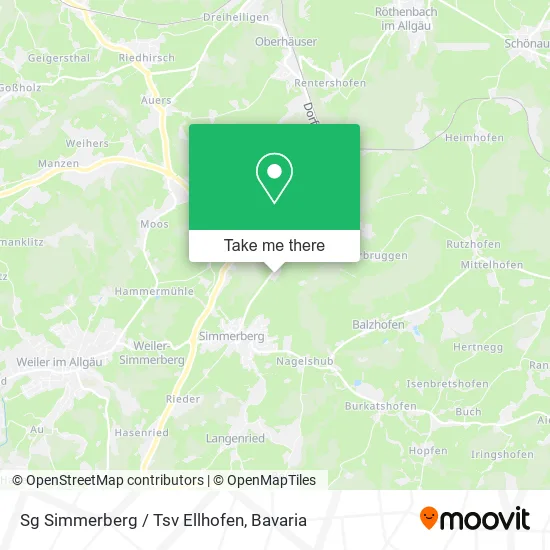 Карта Sg Simmerberg / Tsv Ellhofen