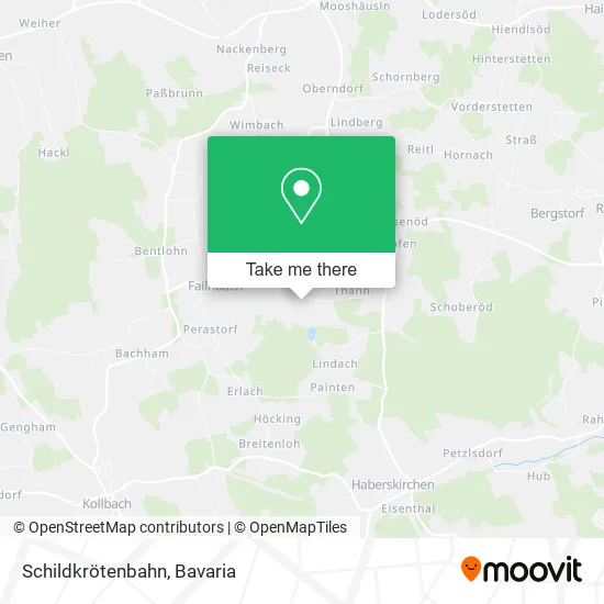 Карта Schildkrötenbahn