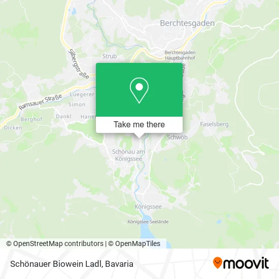 Карта Schönauer Biowein Ladl
