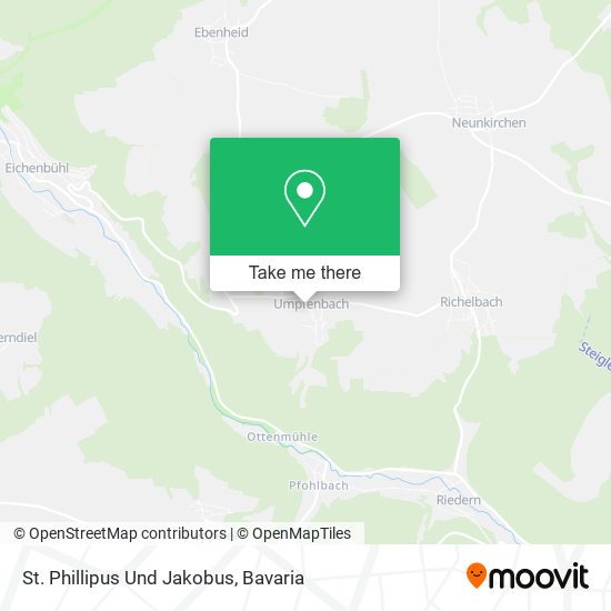 St. Phillipus Und Jakobus map