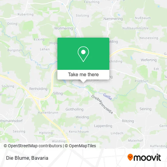 Карта Die Blume