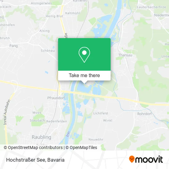 Карта Hochstraßer See