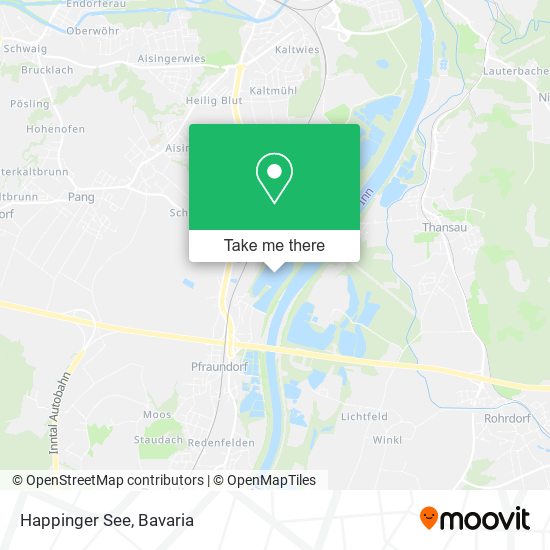 Happinger See map