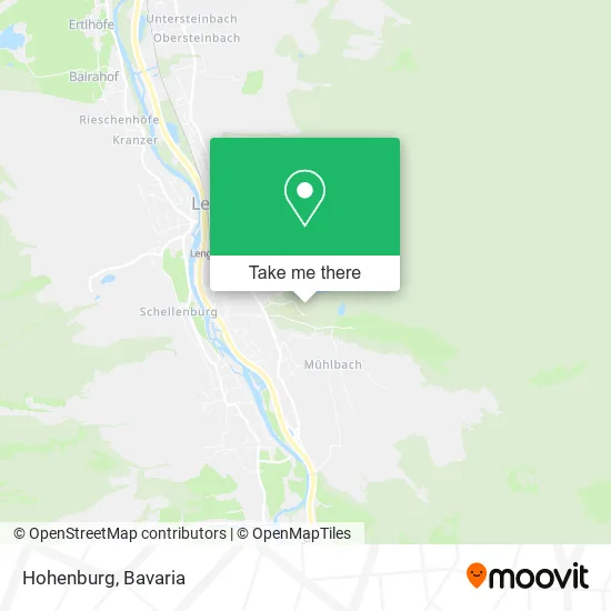Карта Hohenburg