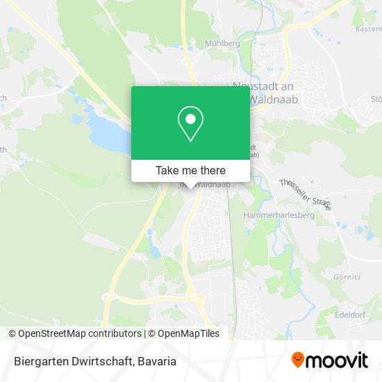 Biergarten Dwirtschaft map