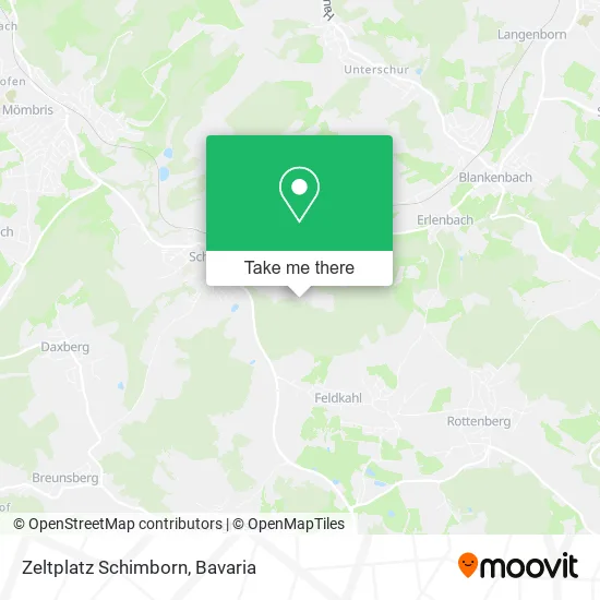 Карта Zeltplatz Schimborn