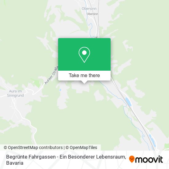 Begrünte Fahrgassen - Ein Besonderer Lebensraum map