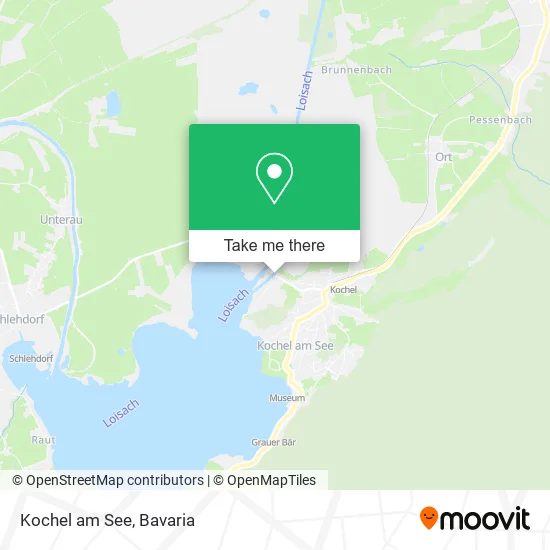 Карта Kochel am See