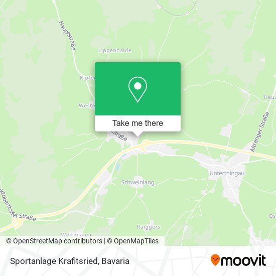 Sportanlage Krafitsried map