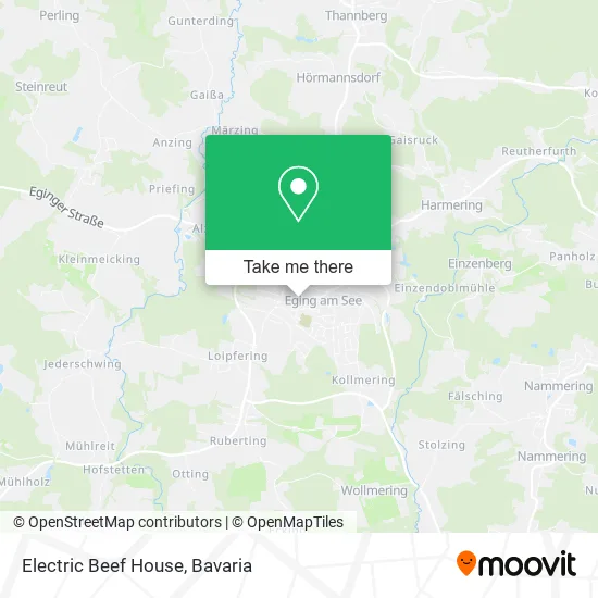 Карта Electric Beef House