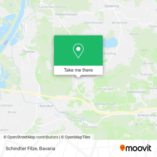 Карта Schindter Filze