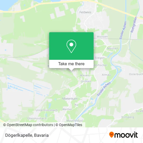 Карта Dögerlkapelle