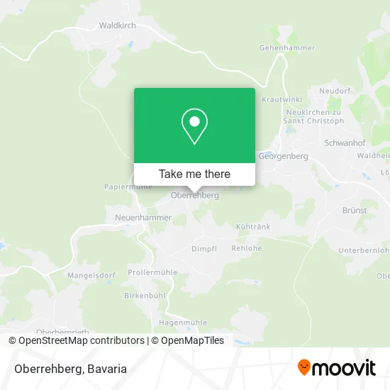 Карта Oberrehberg