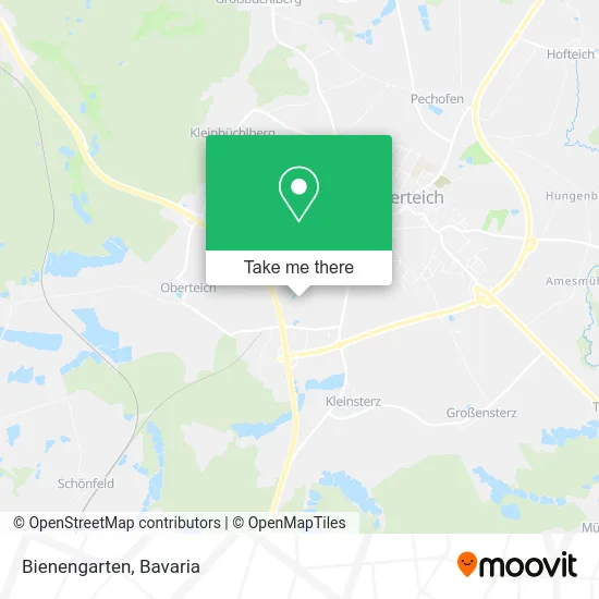 Карта Bienengarten