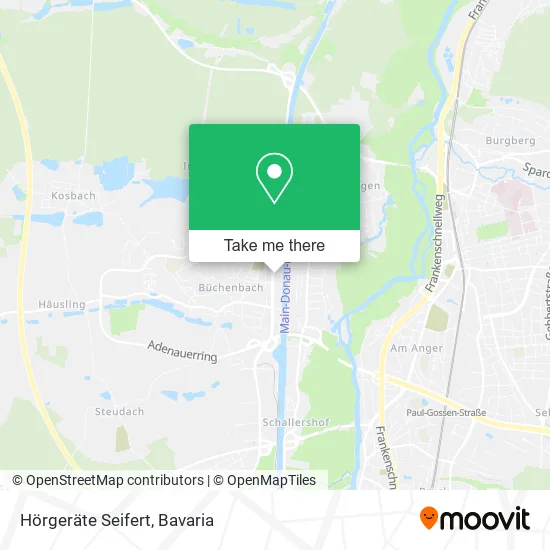 Карта Hörgeräte Seifert