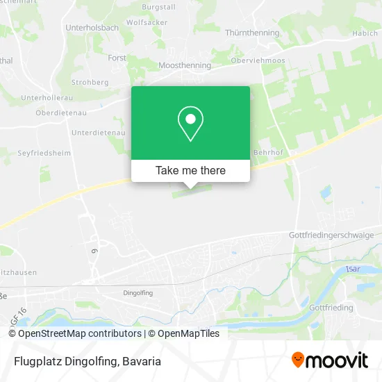 Карта Flugplatz Dingolfing