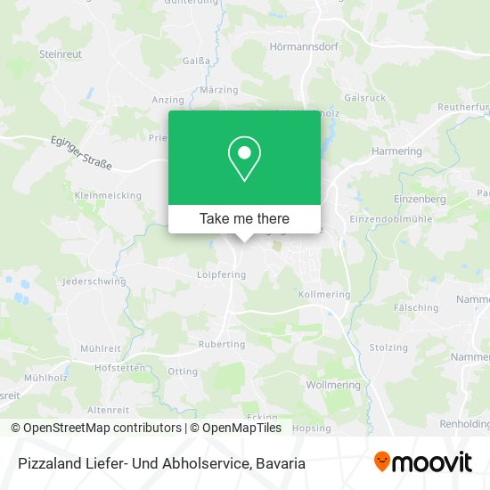 Карта Pizzaland Liefer- Und Abholservice