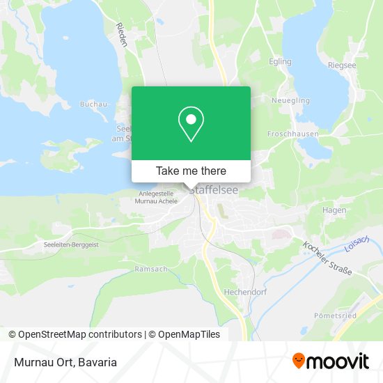 Murnau Ort map