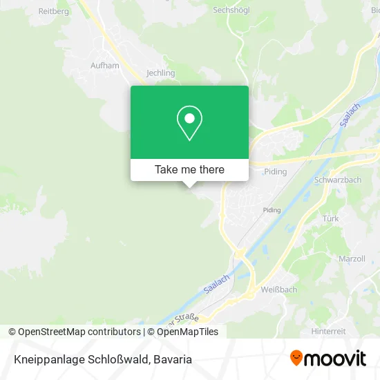 Карта Kneippanlage Schloßwald