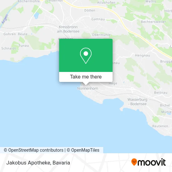 Карта Jakobus Apotheke