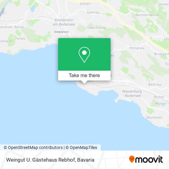 Weingut U. Gästehaus Rebhof map