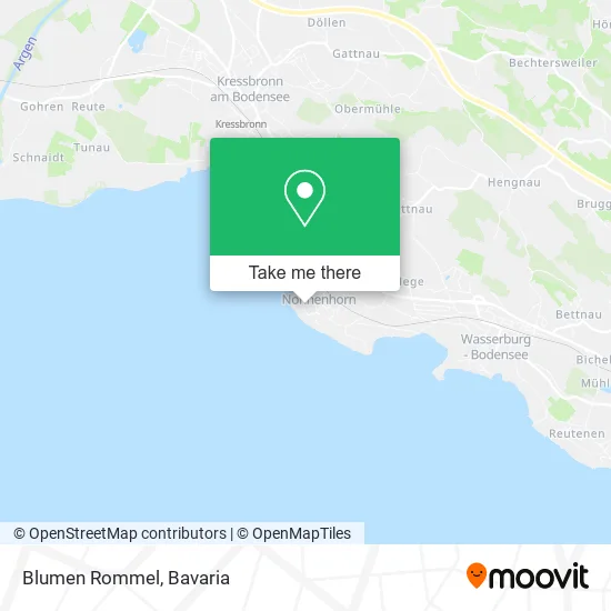 Карта Blumen Rommel