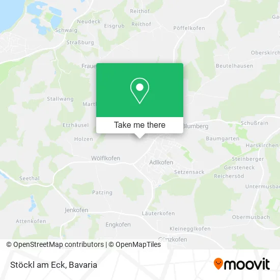Карта Stöckl am Eck