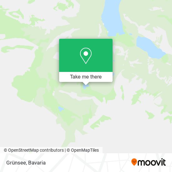 Grünsee map