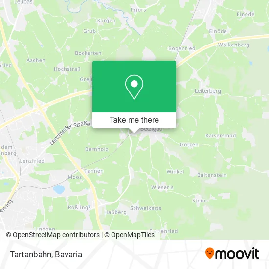 Карта Tartanbahn