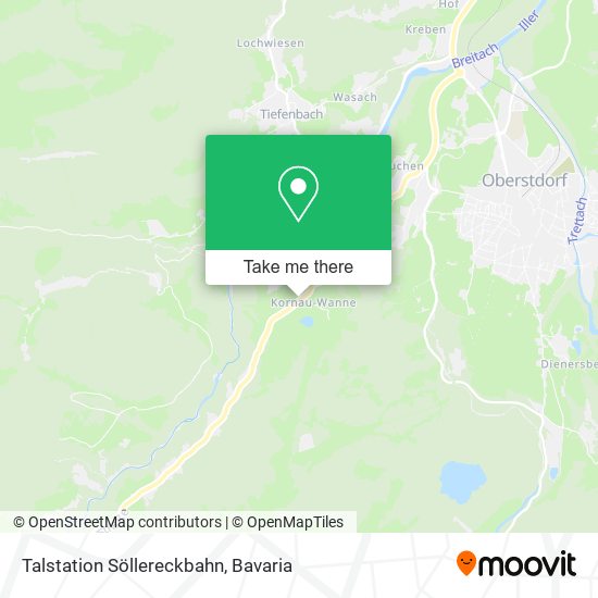 Talstation Söllereckbahn map