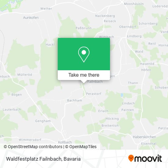 Waldfestplatz Failnbach map