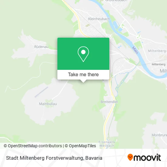 Stadt Miltenberg Forstverwaltung map