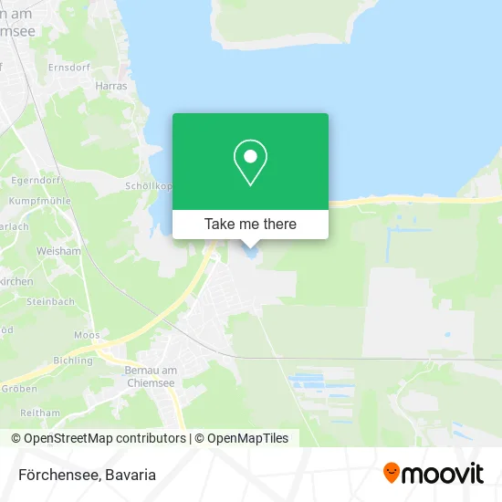 Карта Förchensee