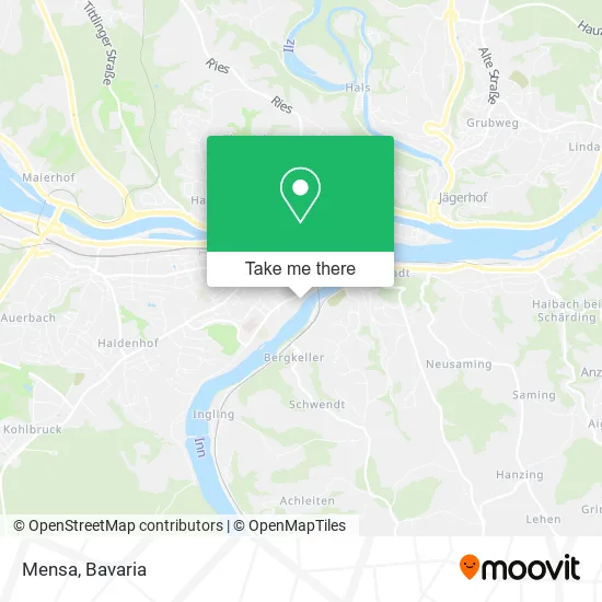 Карта Mensa