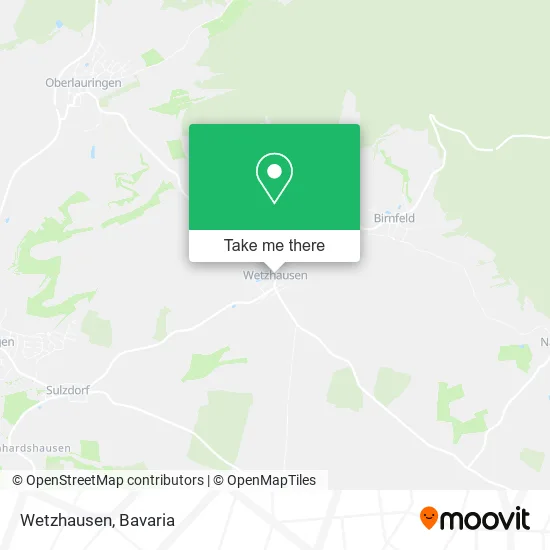 Карта Wetzhausen