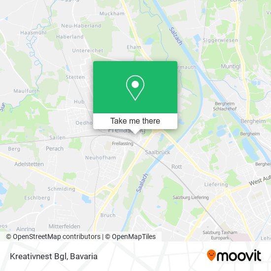 Карта Kreativnest Bgl