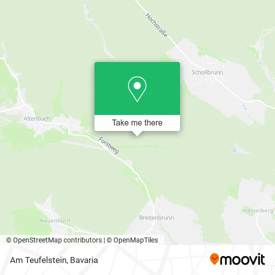 Карта Am Teufelstein