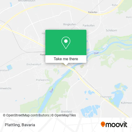 Карта Plattling