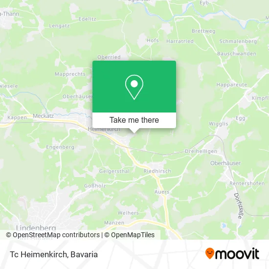 Карта Tc Heimenkirch